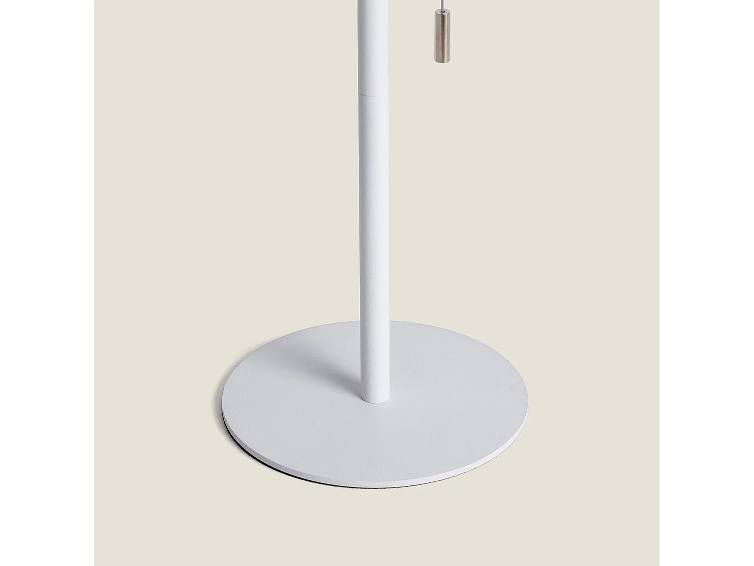 Lampada da Tavolo Solare Esterno LED 1.2W Metallo Aldana Bianco