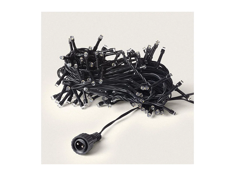 Ghirlanda per Esterni 100LEDs 12 VAC Easyfit 12m 3000K Bianco Caldo