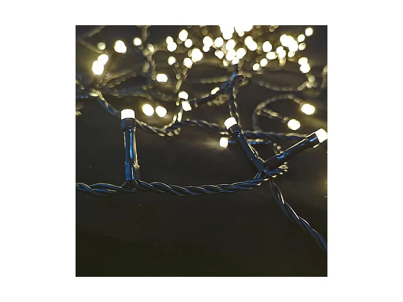 Ghirlanda per Esterni 100LEDs 12 VAC Easyfit 12m 3000K Bianco Caldo