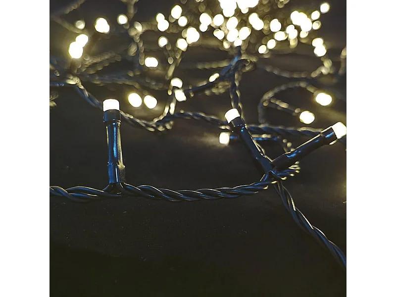 Guirlande Extérieure 100LEDs 12 VAC Easyfit 12m 3000K Blanc chaud