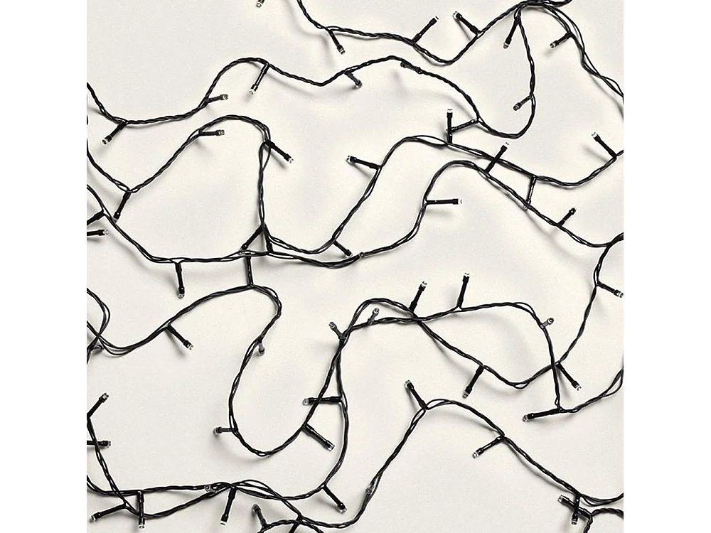 Ghirlanda per Esterni 100LEDs 12 VAC Easyfit 12m 3000K Bianco Caldo