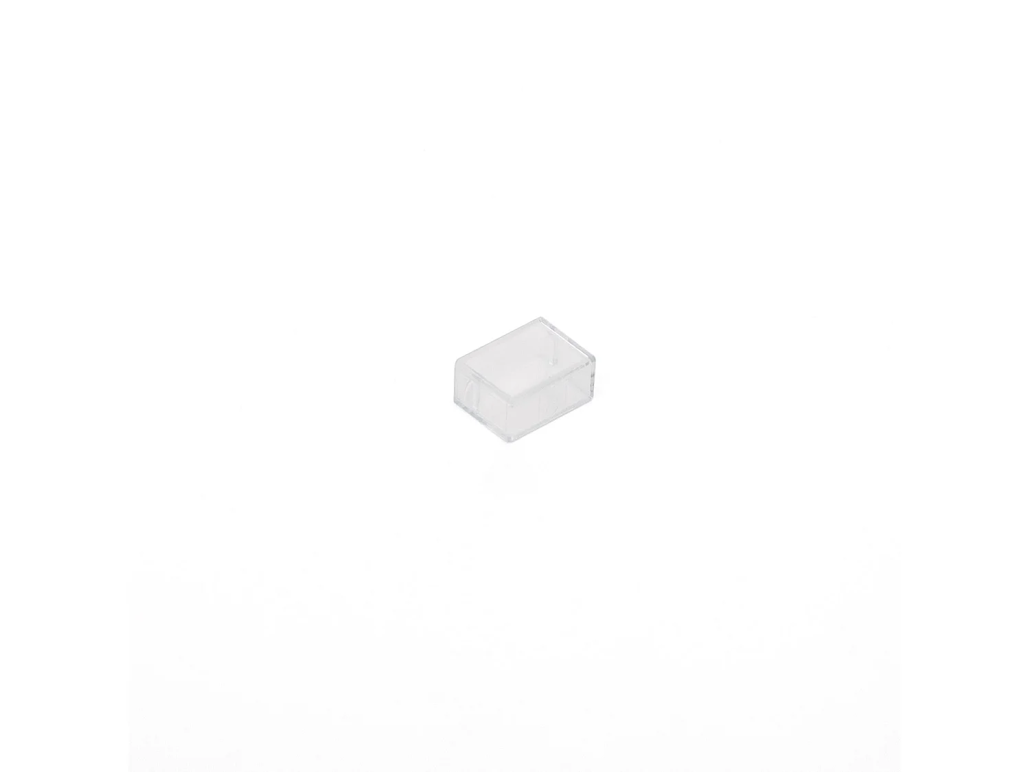 Embout Ruban LED SMD2025 Auto-redressement 220V AC 120 LED/m IP65 20m Largeur 6,5mm Coupe tous les 10cm Transparent