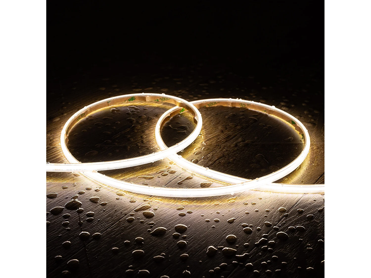 Ruban LED Dimmable 220V COB Auto-redressement 480 LED/m BOBINE 20m 12W/m 900lm/m Super Étroite Largeur 6.5mm Coupe 10cm IP65 4000K Blanc neutre