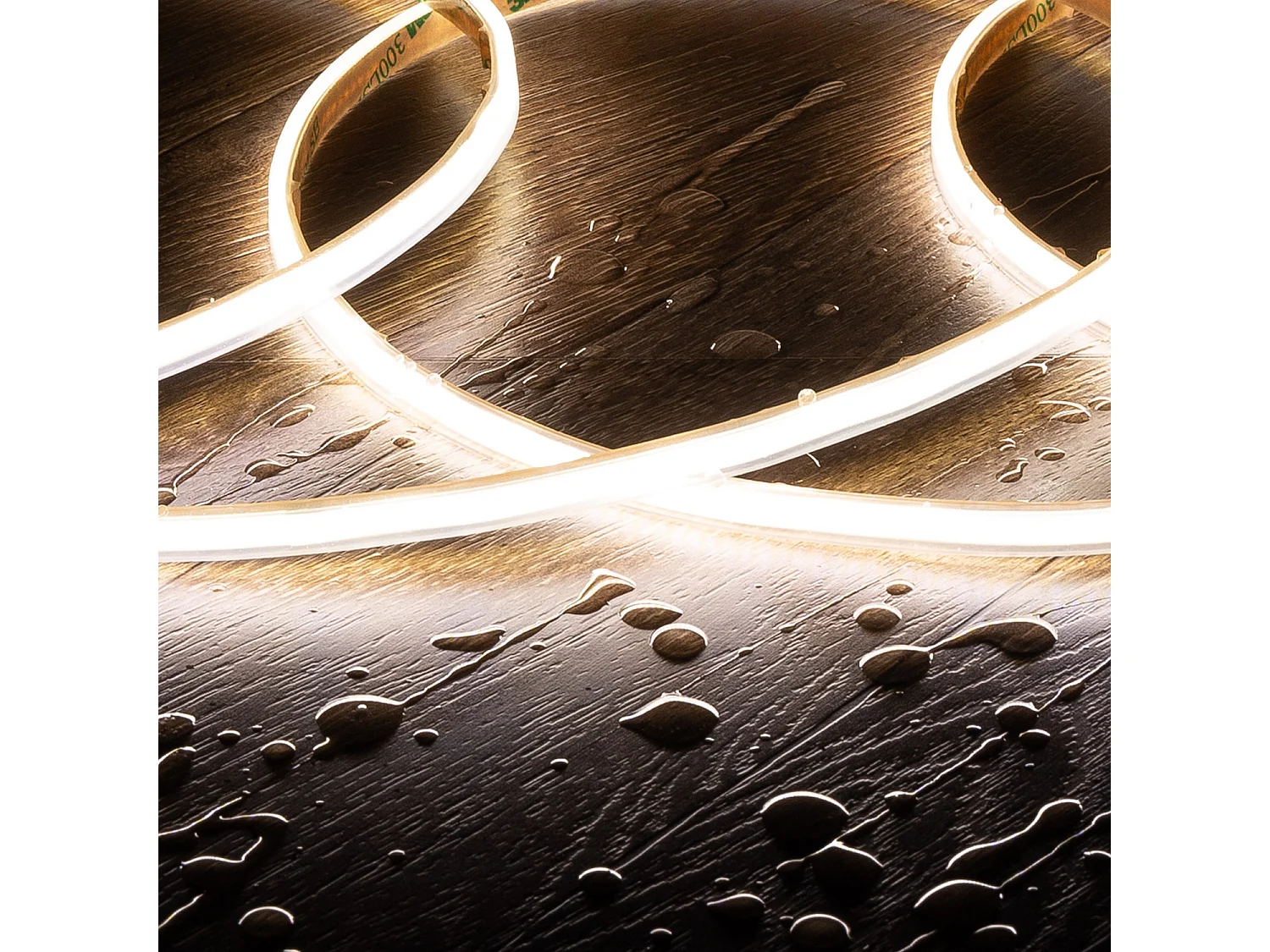 Ruban LED Dimmable 220V COB Auto-redressement 480 LED/m BOBINE 20m 12W/m 900lm/m Super Étroite Largeur 6.5mm Coupe 10cm IP65 4000K Blanc neutre