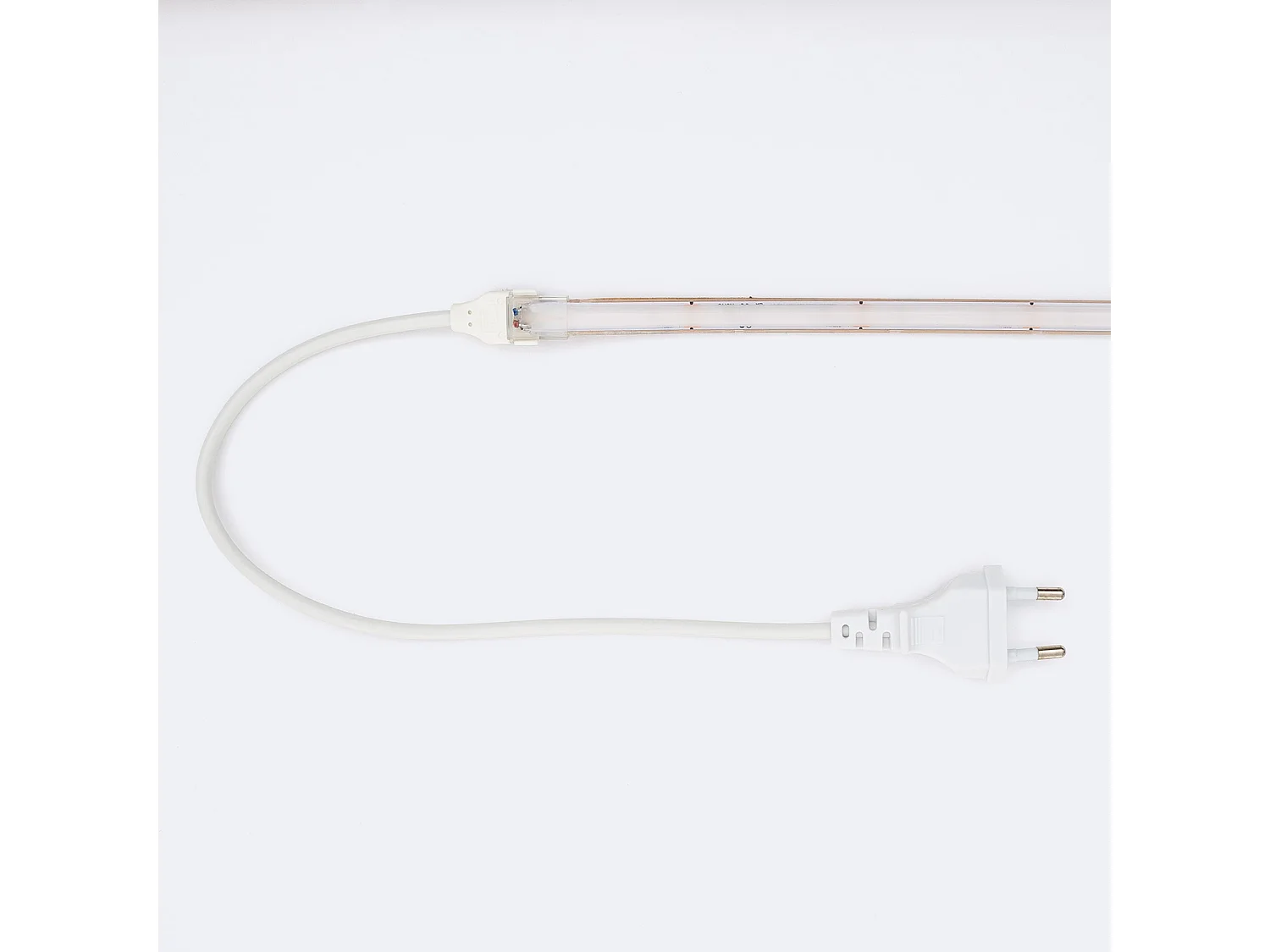 Ruban LED Dimmable 220V WCOB Auto-redressement 260 LED/m 15W/m 1350lm/m SILICONE FLEX Largeur 10mm IP65 Coupe 5cm Sur mesure 2700K Blanc chaud 25 m