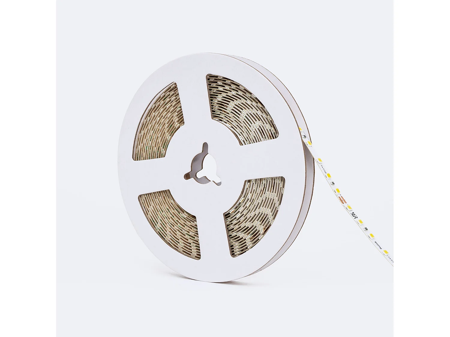 Ruban LED 24V DC SMD2835 120 LED/m 1000 lm/m 5m IP20 Largeur 5 mm Super Étroite Coupe 5 cm 2700K Blanc chaud