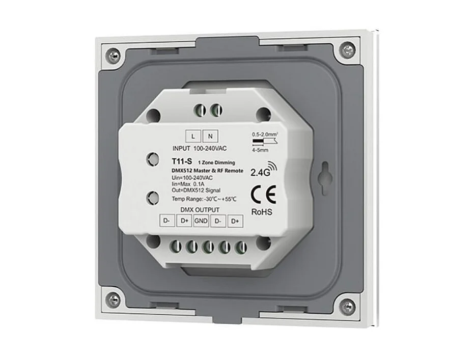 Variateur mural tactil pour ruban  LED 12/24V DC Monochrome Monochrome