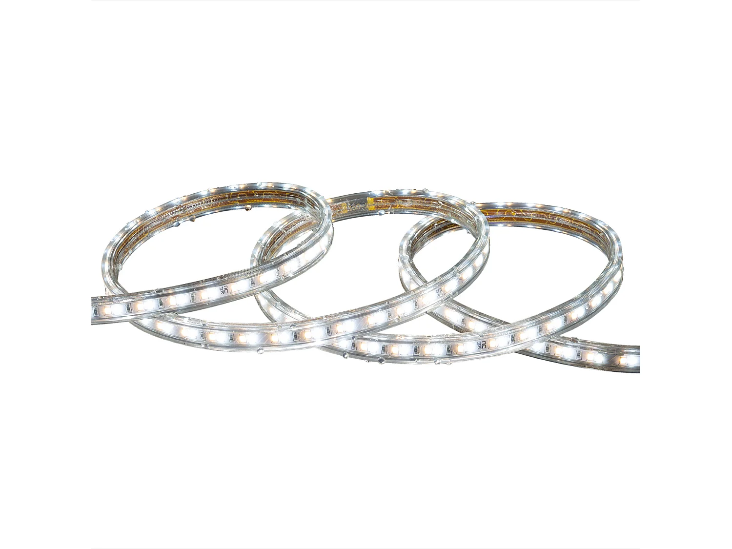Ruban LED CCT 220V 120 LED/m 10W/m 900lm/m Largeur 14mm Coupe 100cm IP65 Sur mesure 50 m