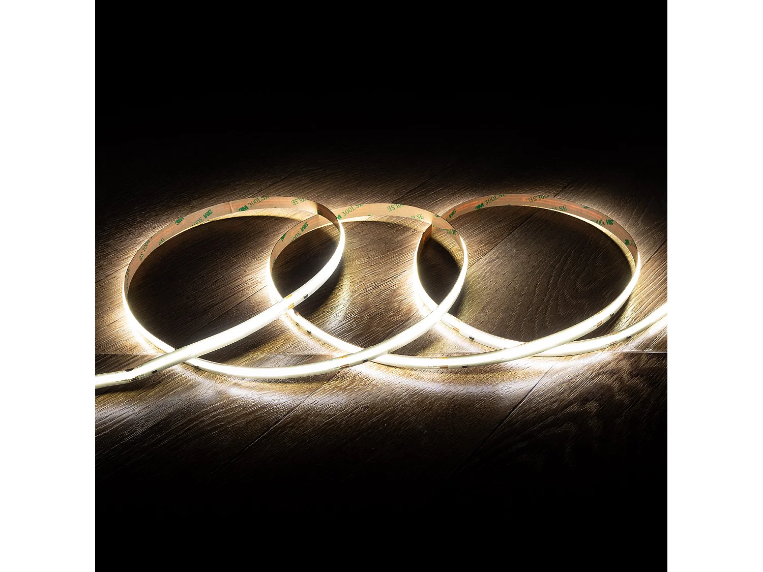 Ruban LED Digital SPI 24V Monochrome COB 420 LED/m 5m Largeur 10mm Coupe 10cm IP20 CRI90