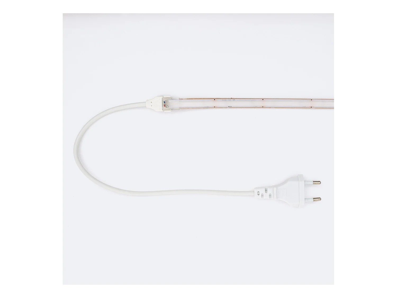 Tira LED Regulable 220V WCOB Autorectificada 260 LED/m 15W/m 1350lm/m SILICONE FLEX Ancho 10mm IP65 Corte 5cm a Medida 4000K Blanco Neutro 25 m