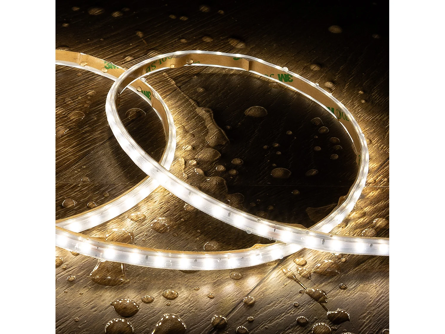 Tira LED Regulable 220V SMD Autorectificada 120 LED/m BOBINA 20m 12W/m 1080lm/m Superestrecha Ancho 6.5mm Corte 10cm IP65 4000K Blanco Neutro