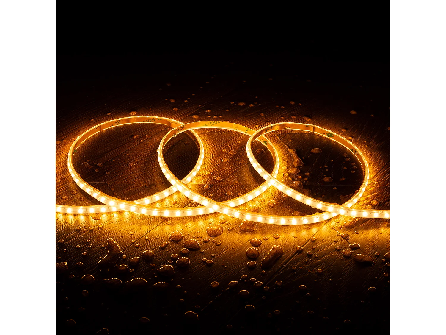 Ruban LED Dimmable 220V SMD Auto-redressement 120 LED/m BOBINE 20m 12W/m 1080lm/m Super Étroite Largeur 6.5mm Coupe 10cm IP65 2200K Super chaud