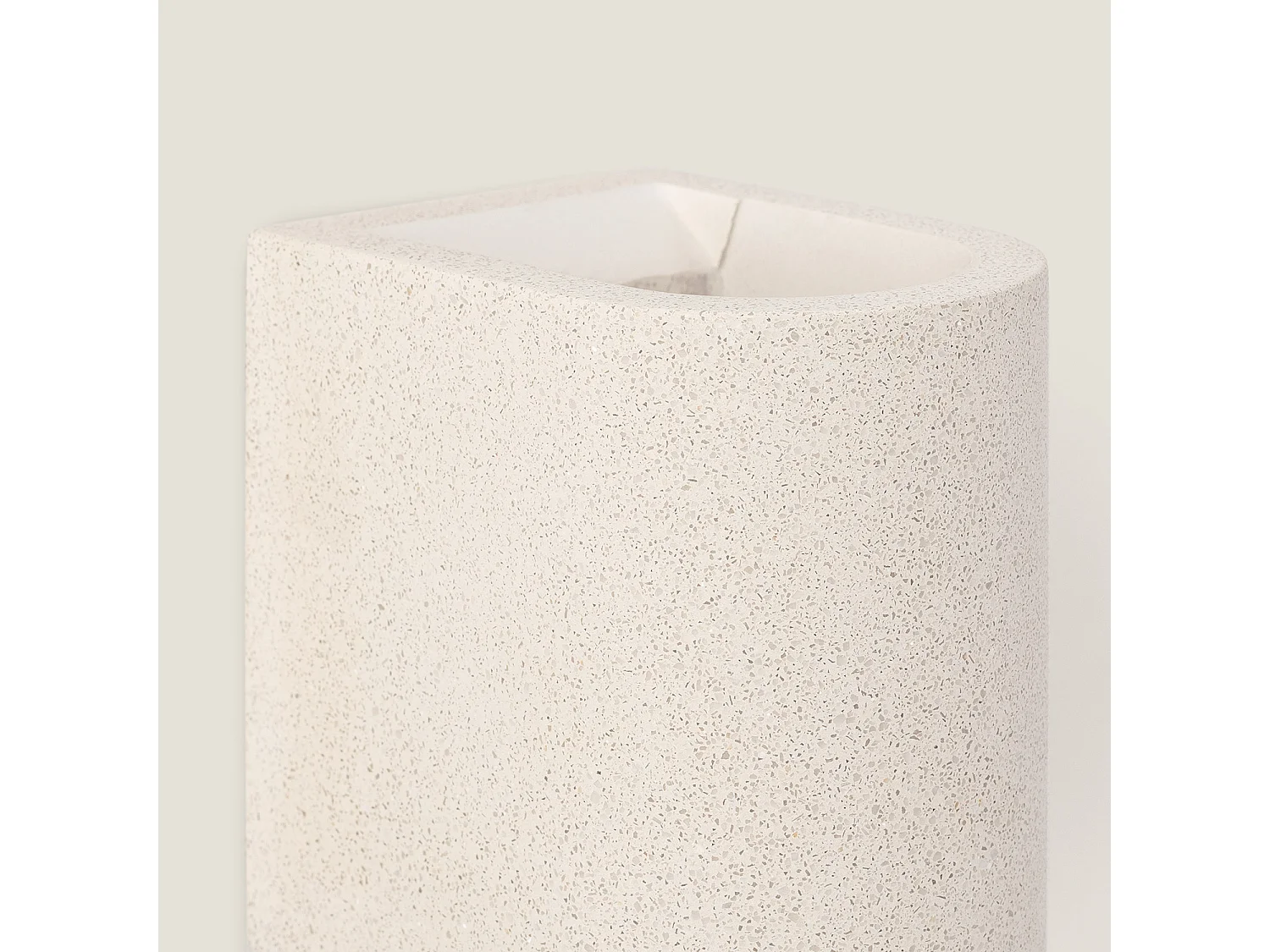 Applique Murale Ciment Éclairage Double Face Kediri Beige