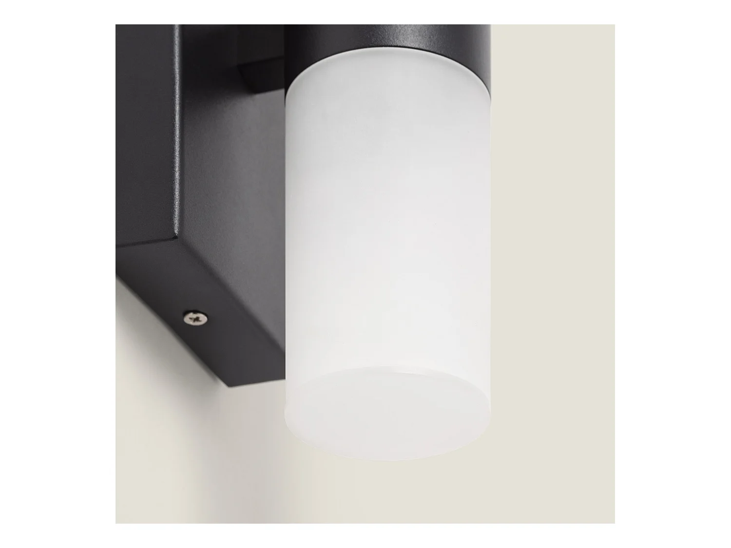 Applique LED da Parete Bagno 6W Alluminio e PC Avery Nero