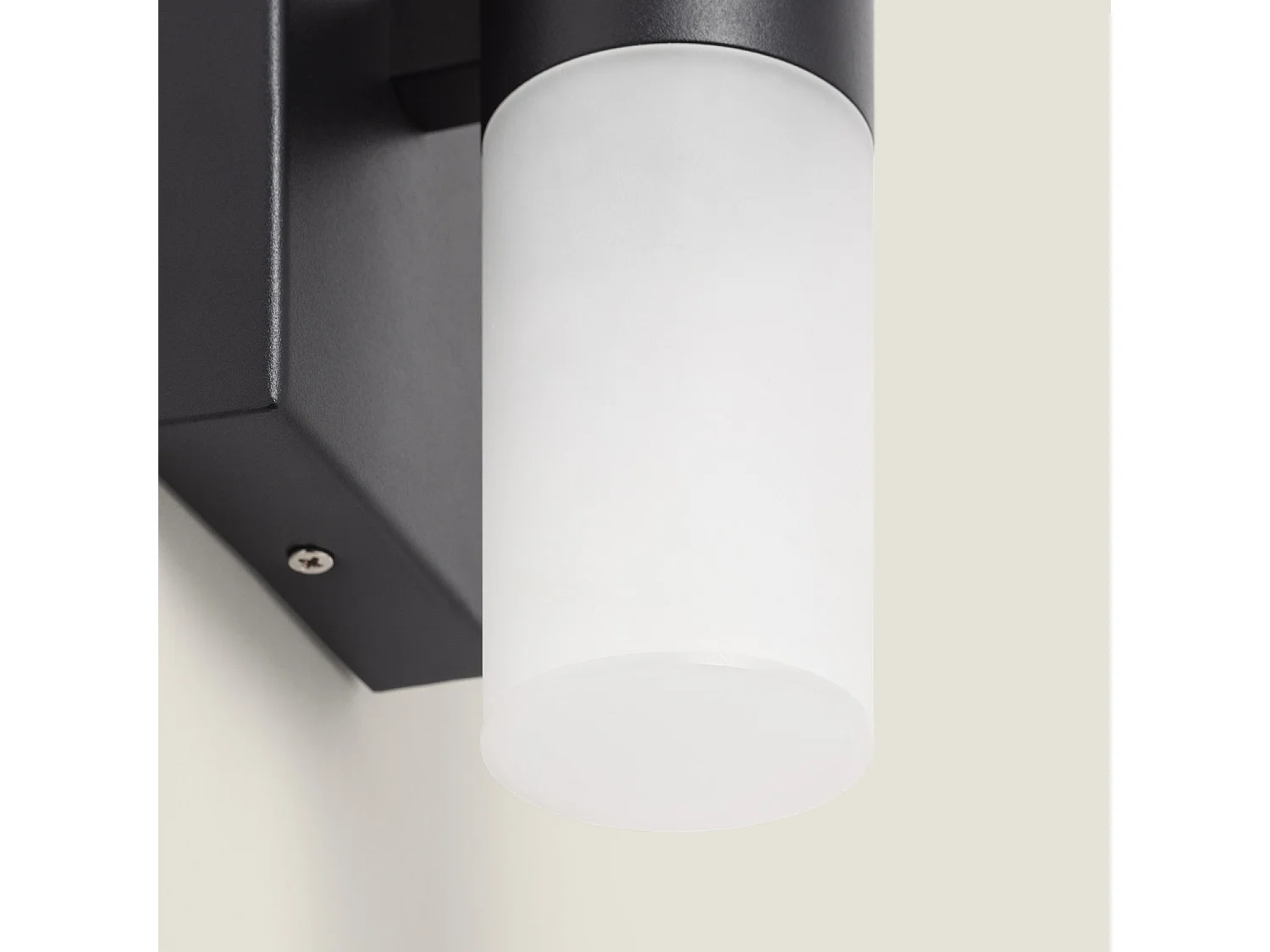 Applique Murale LED Salle de Bain 6W Aluminium et PC Avery Noir