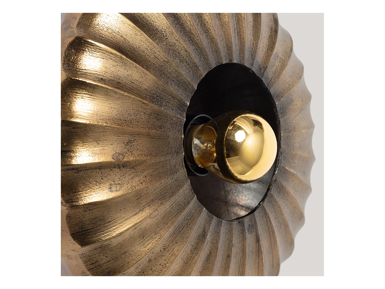 Applique Murale Métal Ronith ILUZZIA Doré