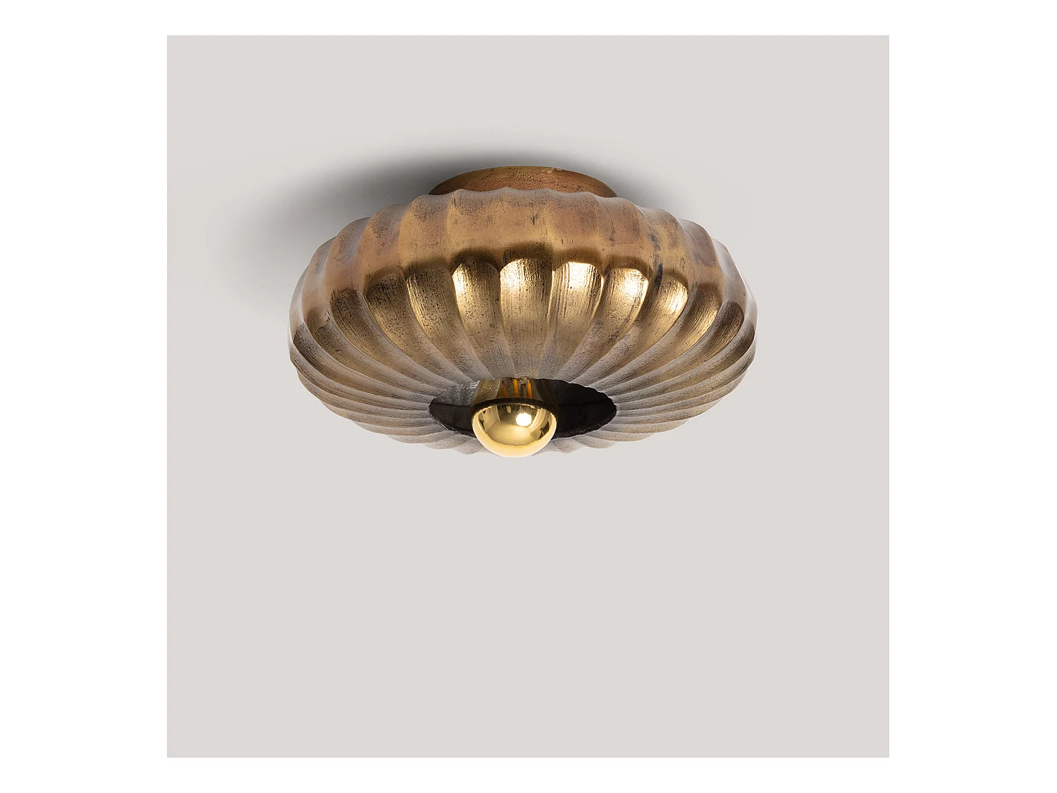 Applique Murale Métal Ronith ILUZZIA Doré