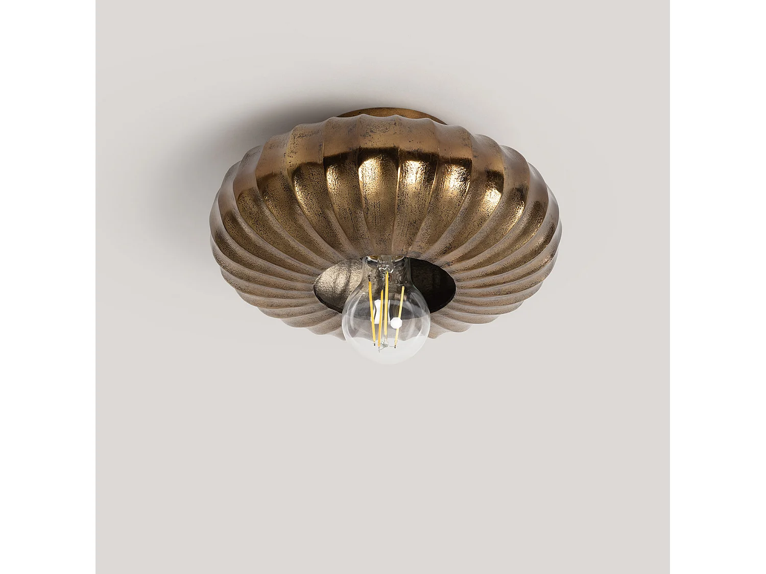 Applique da Parete Metallo Ronith ILUZZIA Oro