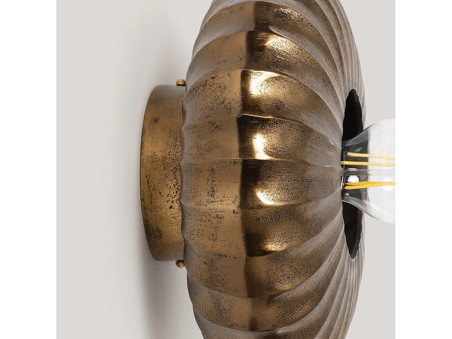 Applique da Parete Metallo Ronith ILUZZIA Oro