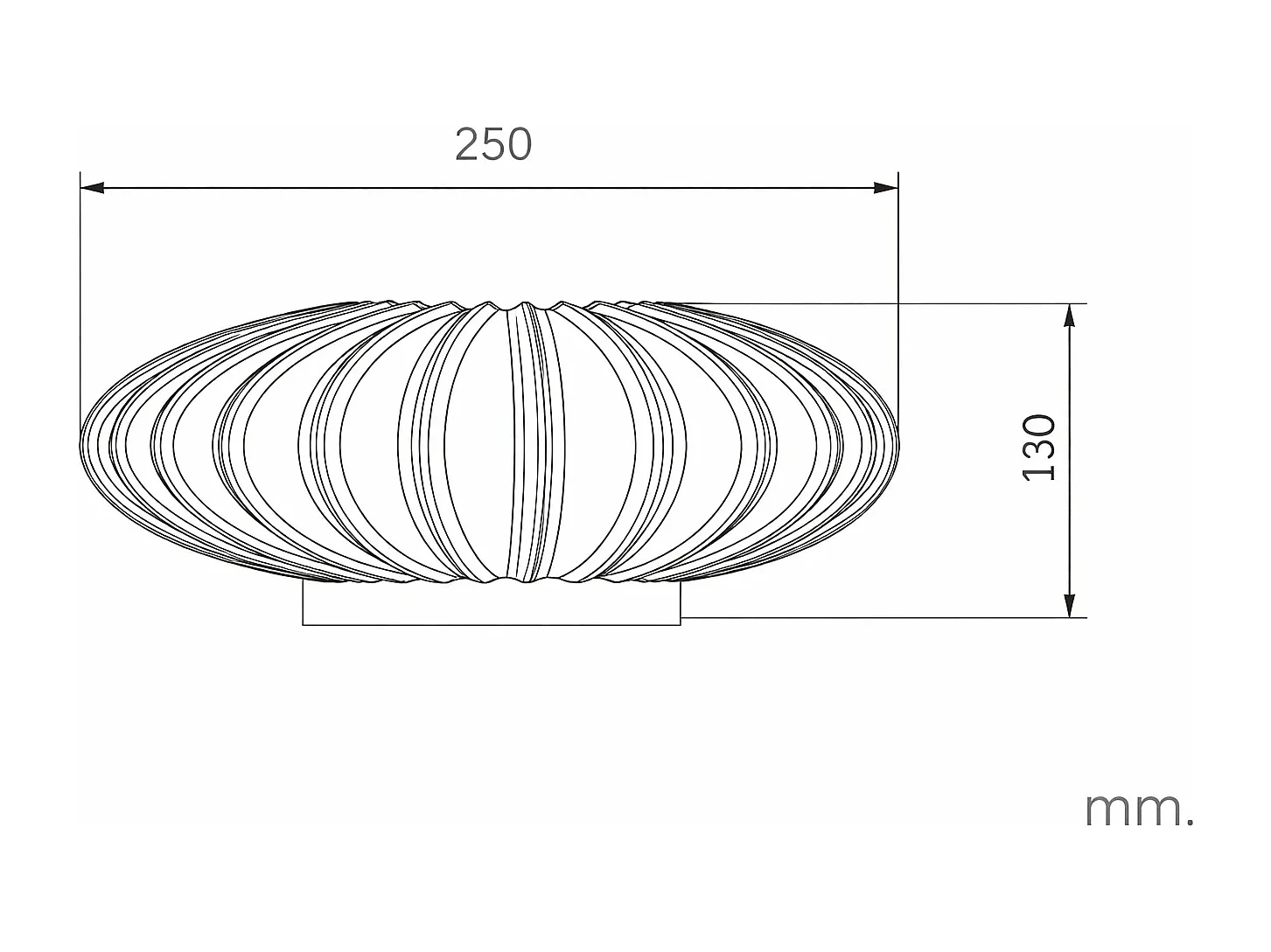 Applique da Parete Metallo Ronith ILUZZIA Oro