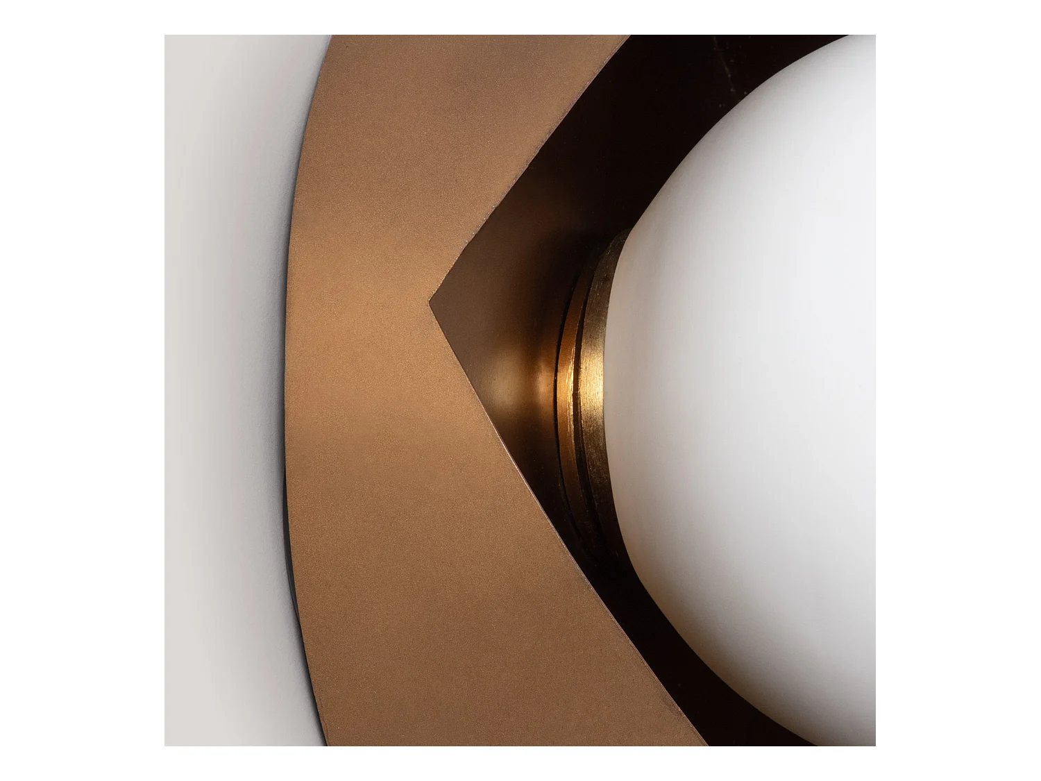 Applique Murale Métal et Verre Ishan III ILUZZIA Doré