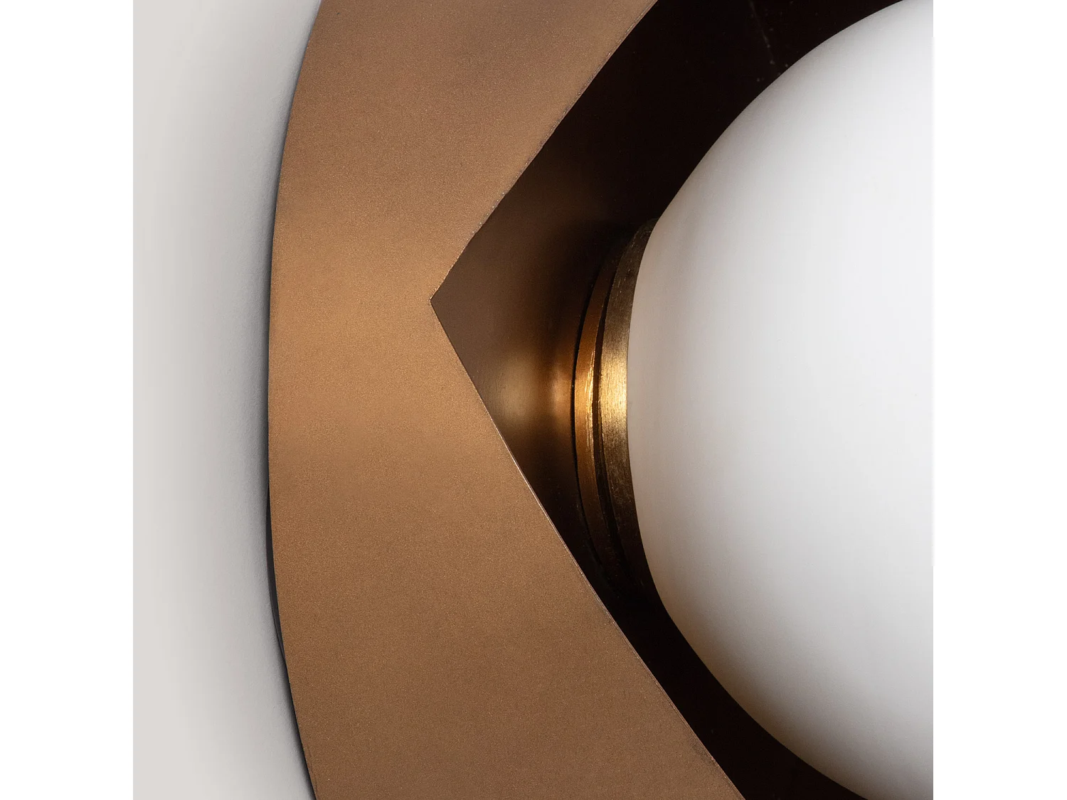 Applique Murale Métal et Verre Ishan III ILUZZIA Doré