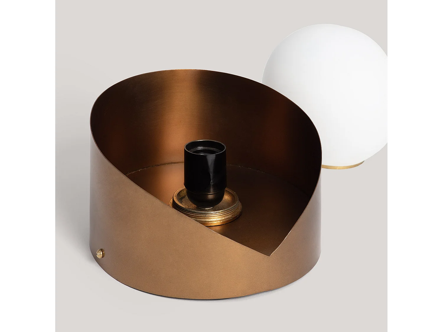 Applique Murale Métal et Verre Ishan III ILUZZIA Doré