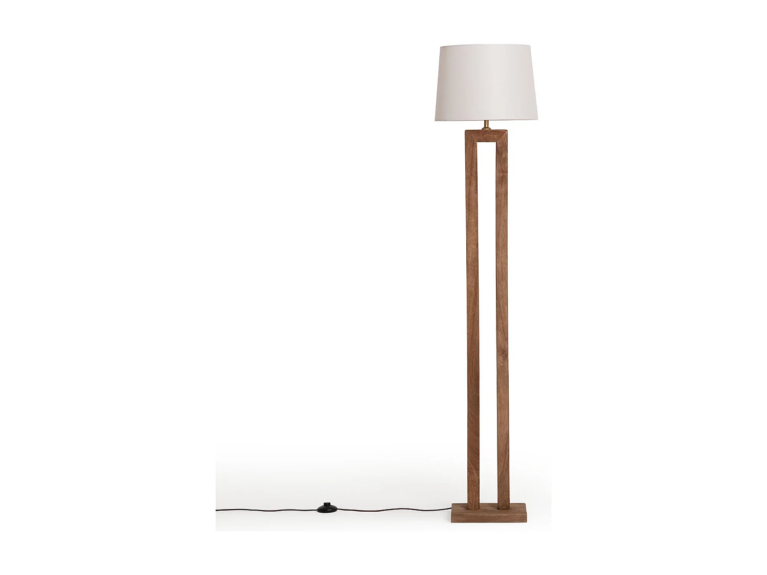 Lámpara de Pie Madera Abner Natural