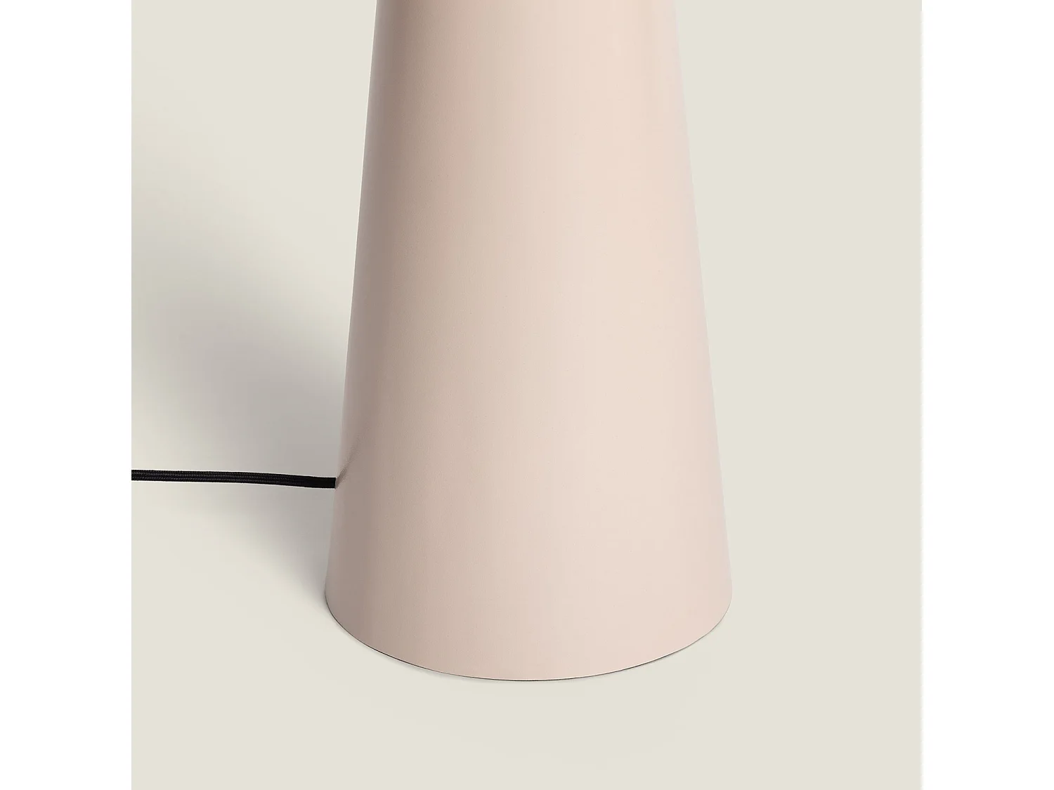 Lampadaire Métal et Tissu  Cambaca Beige