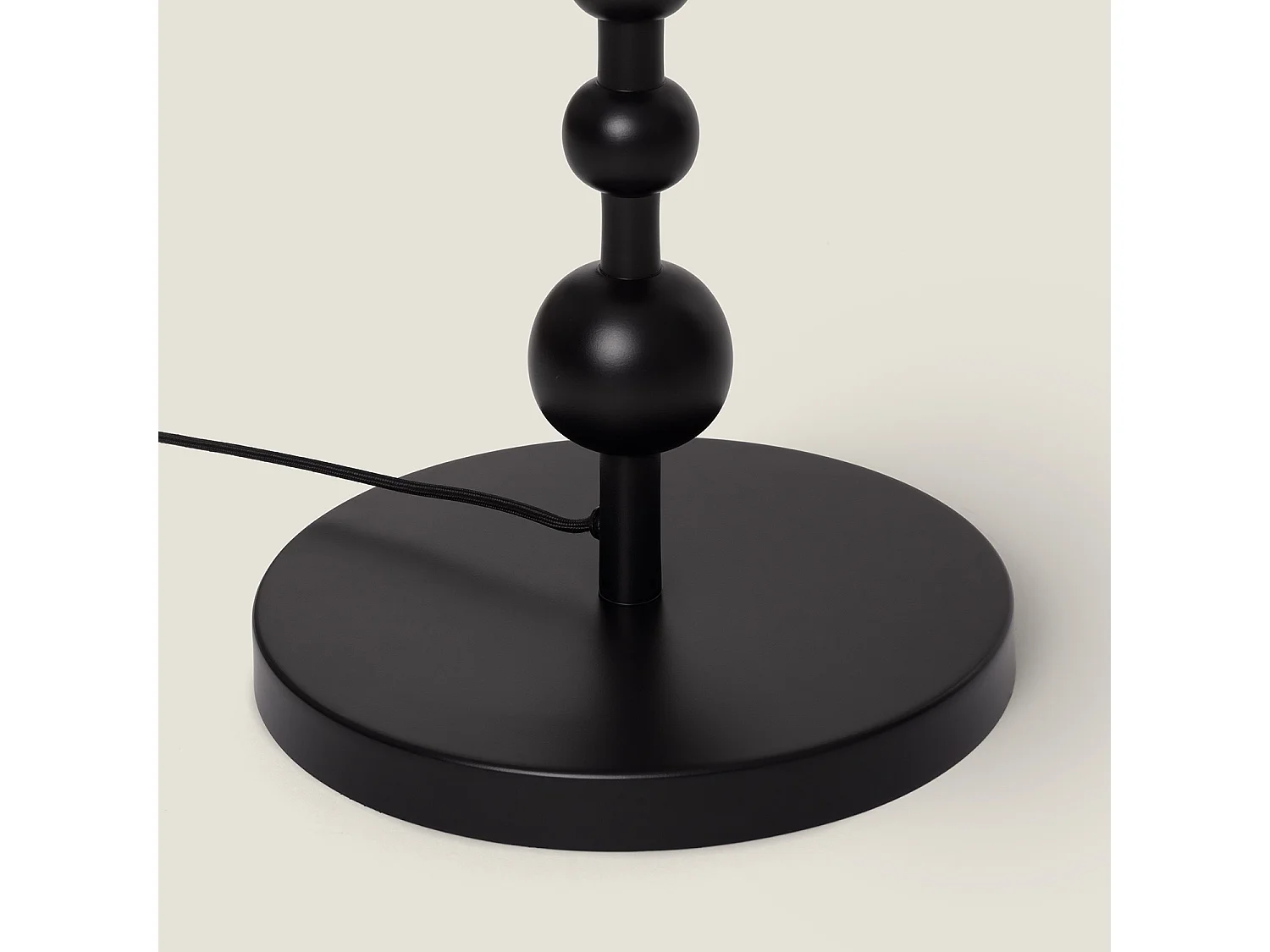 Lampadaire Métal Zunga Noir