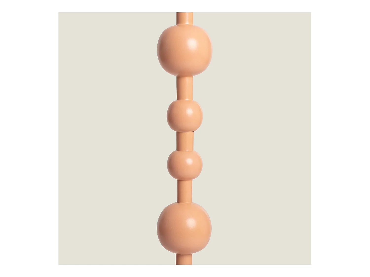 Lámpara de Pie Metal Zunga Melocotón