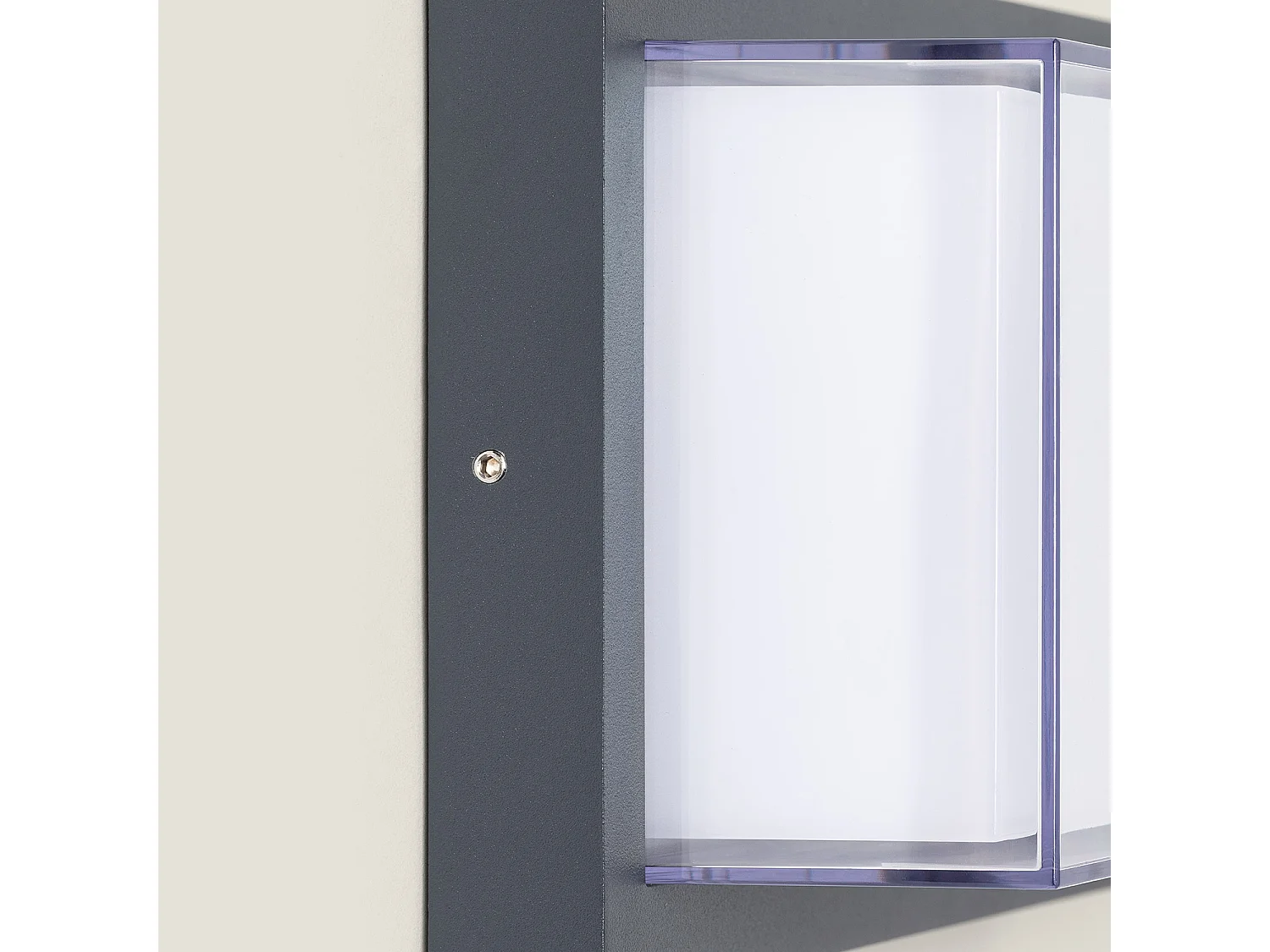 Applique Murale Extérieure LED 12W Aluminium CCT Sélectionnable Double Éclairage Caelia Anthracite