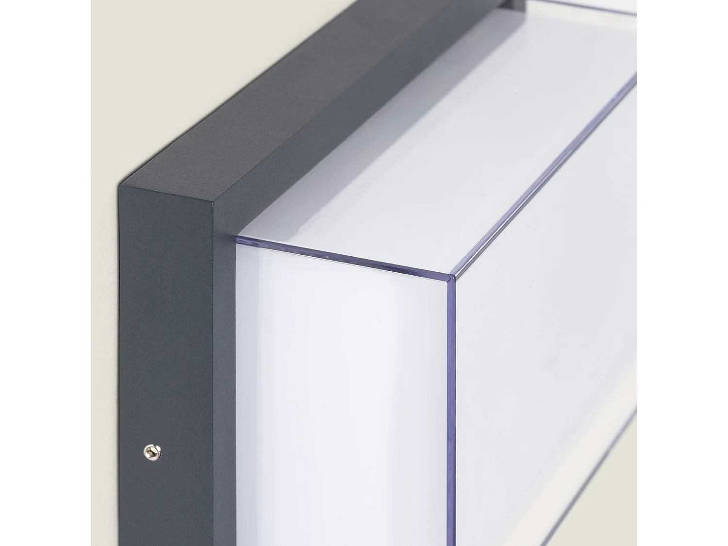 Applique Murale Extérieure LED 12W Aluminium CCT Sélectionnable Double Éclairage Caelia Anthracite