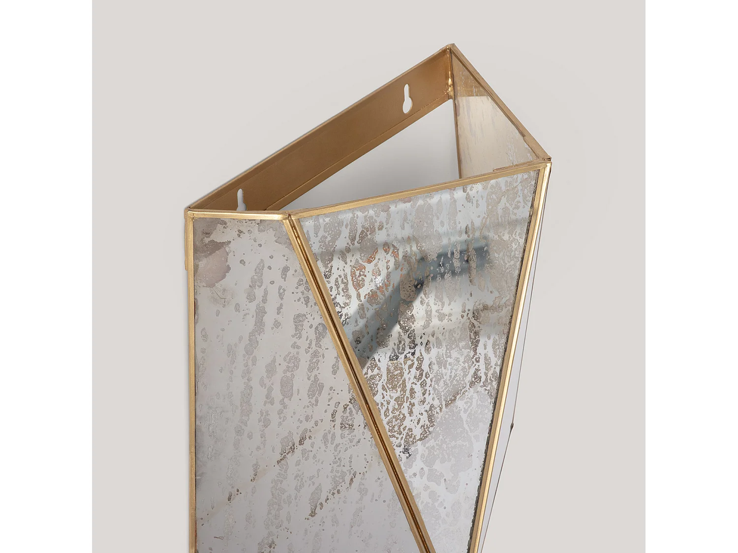 Aplique de Pared Metal Cristal Mattina ILUZZIA Dorado