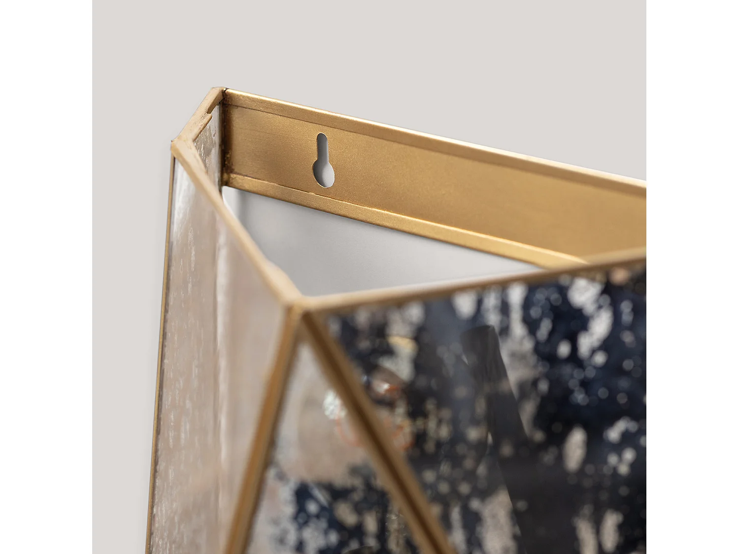 Aplique de Pared Metal Cristal Mattina ILUZZIA Dorado