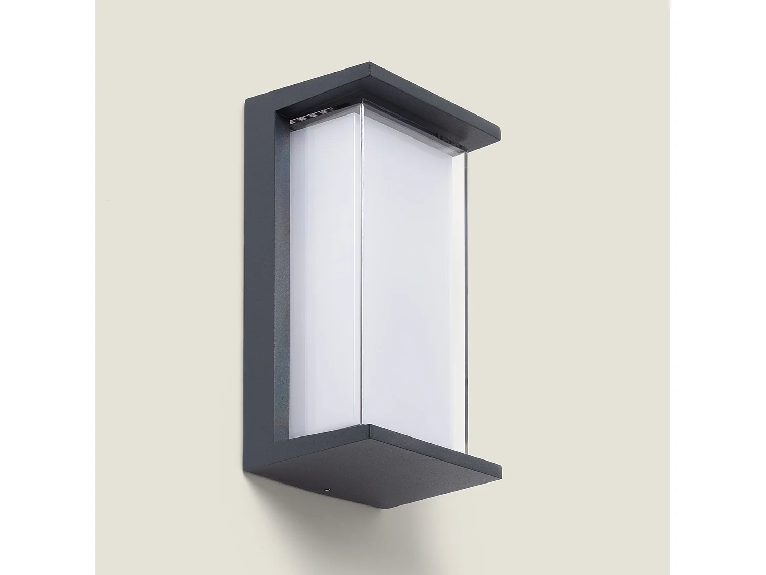 Applique Murale Extérieure LED 12W Aluminium CCT Sélectionnable Double Éclairage Arelien Anthracite