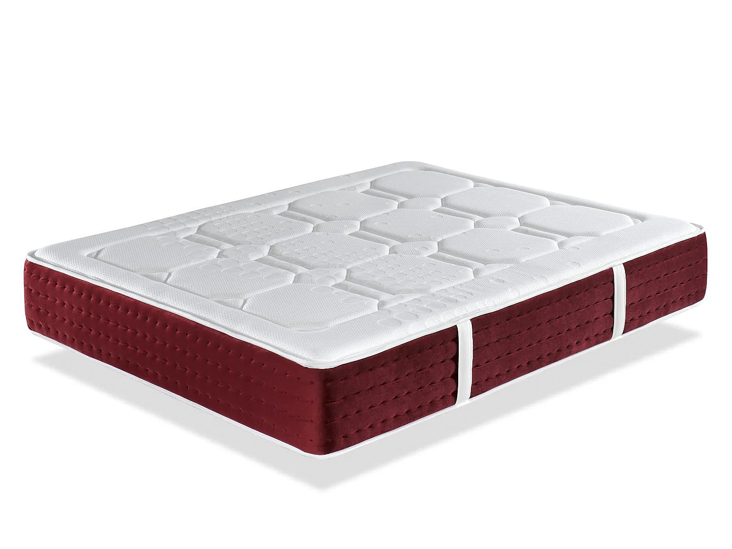 Matelas en latex et ressorts ensachés DORMISSIMO SPRING LATEX PREMIUM 200x200 - Hauteur 30 cm