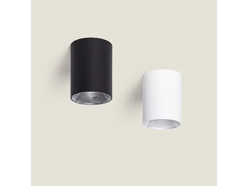 Applique da Soffitto LED 7W Circolare Syrah Bianco Selezionabile (Caldo-Naturale) (2700K - 3300K - 4000K)