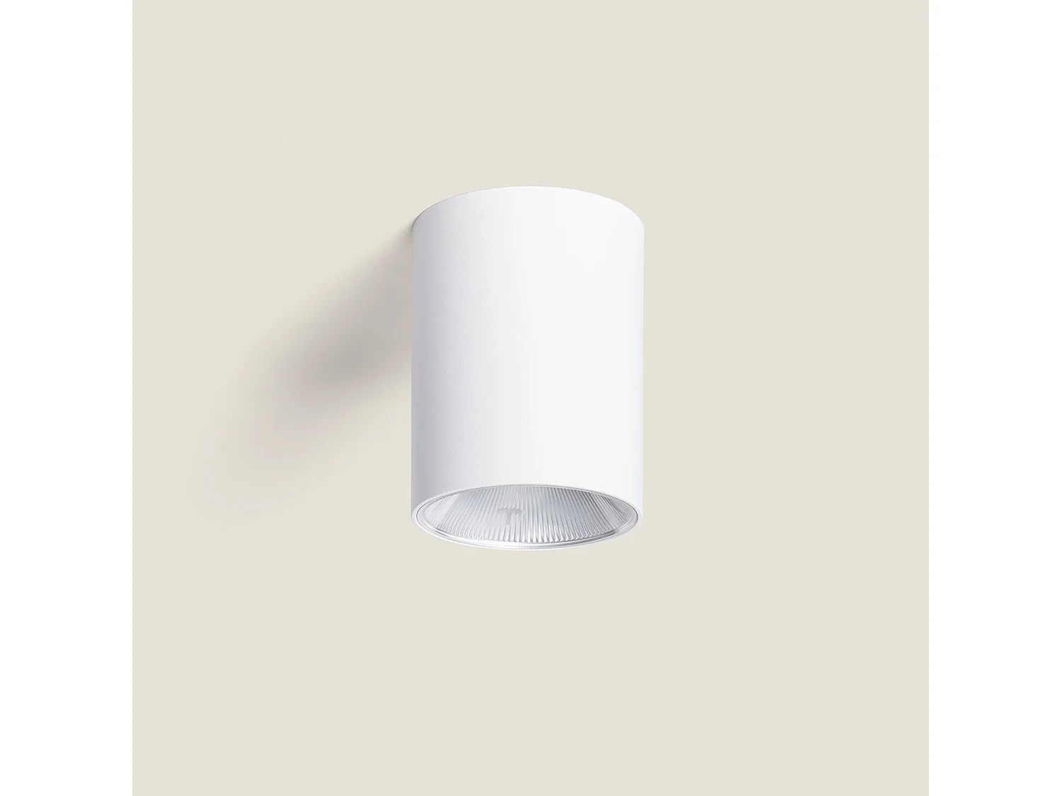 Plafonnier LED 7W Circulaire Syrah Blanc Sélectionnable (chaud-neutre) (2700K - 3300K - 4000K)