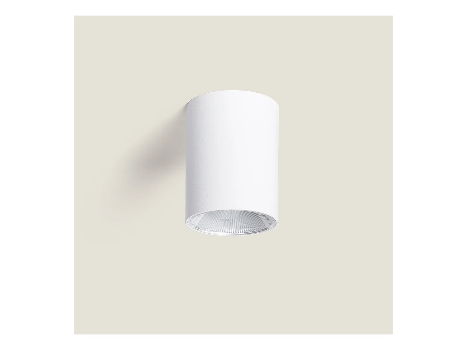 Plafonnier LED 7W Circulaire Syrah Blanc Sélectionnable (chaud-neutre) (2700K - 3300K - 4000K)