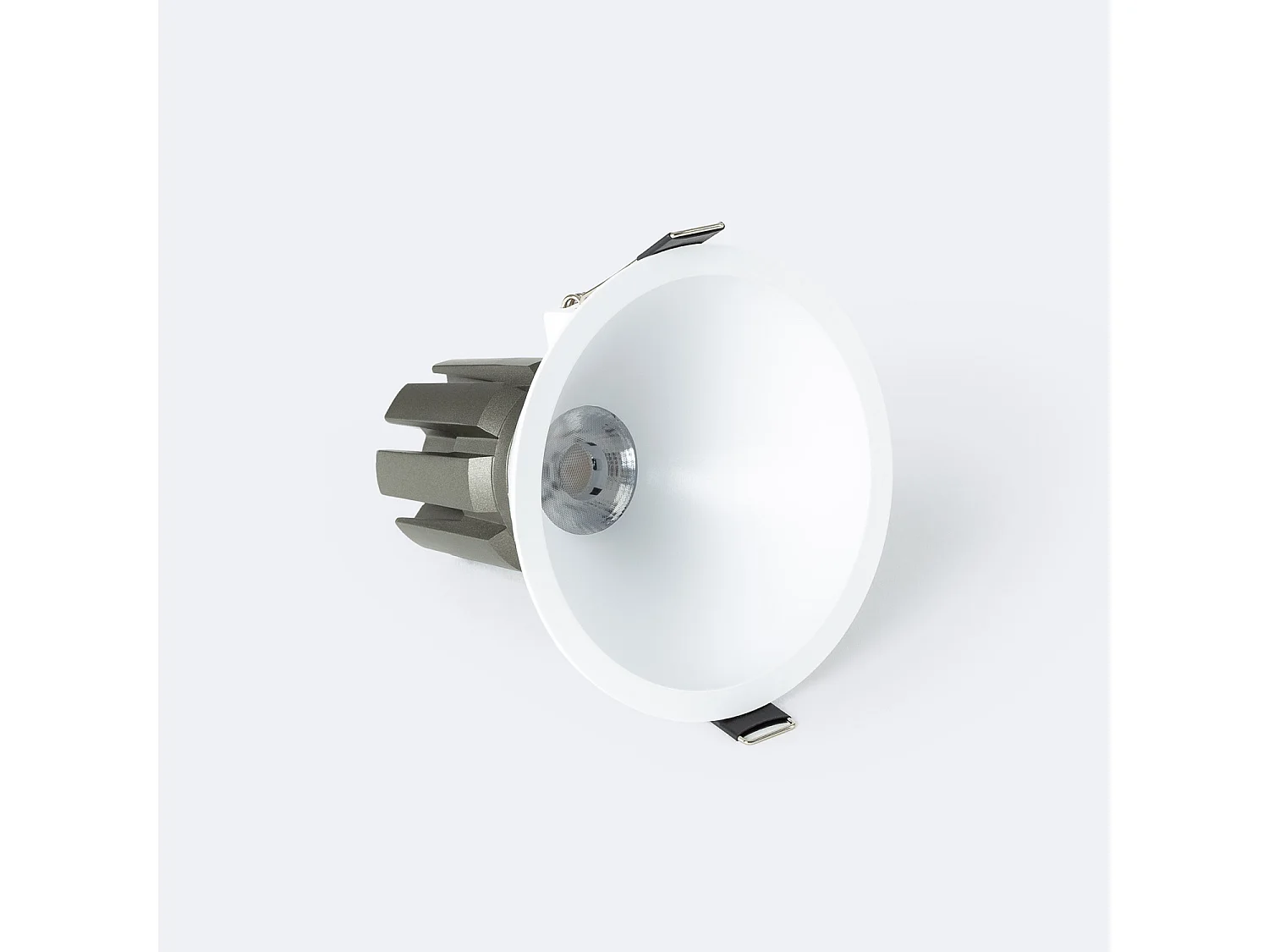 Spot Downlight LED 9W / 12W Conique Areni Coupe Ø 100 mm 2700K Noir Blanc chaud 12 W