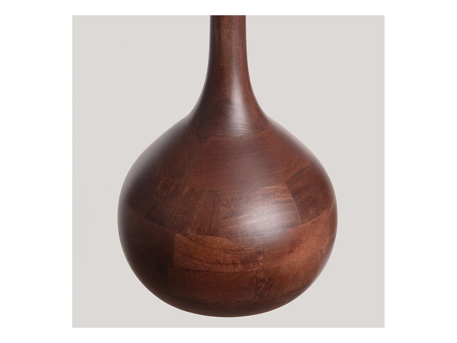 Lampada a sospensione Legno Gatik ILUZZIA Marrone