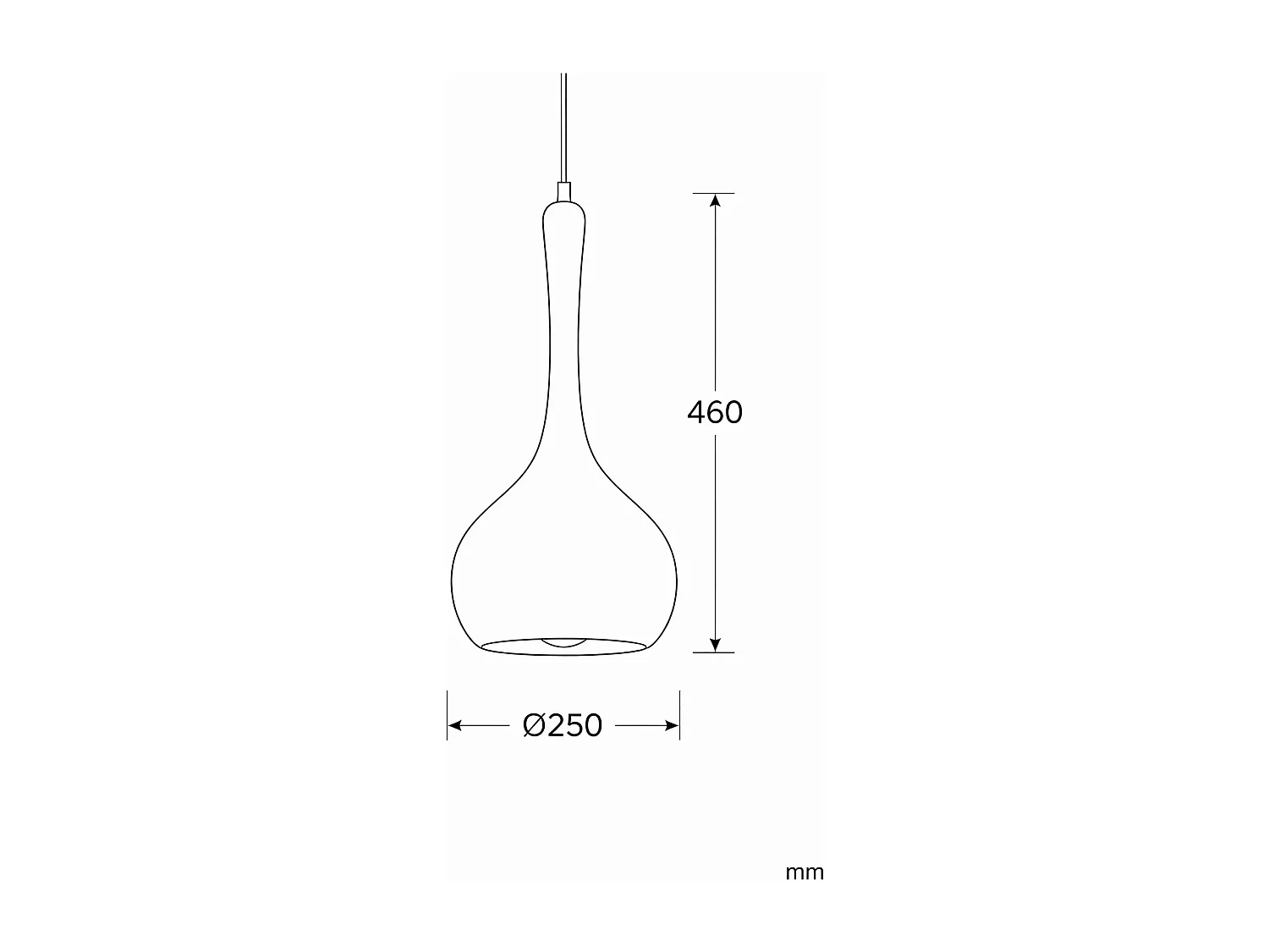 Lampada a sospensione Legno Gatik ILUZZIA Marrone