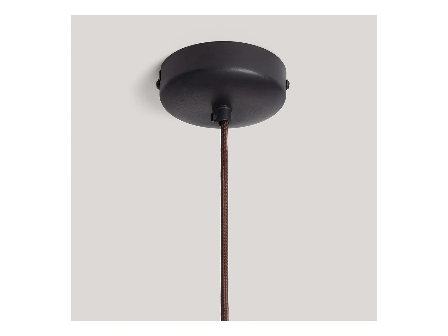 Lampada a Sospensione Legno Dallas Conne Marrone