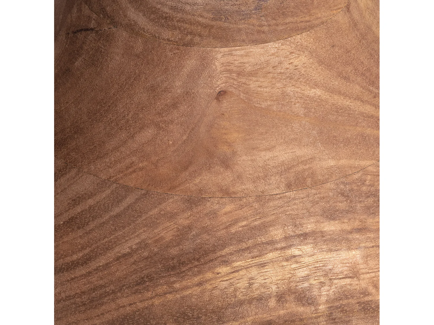 Suspension Bois Dallas Cône Brun