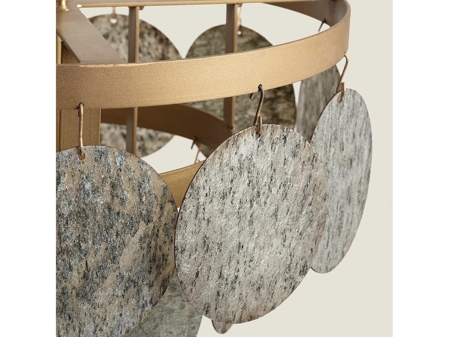 Lámpara Colgante Metal Armin Dorado