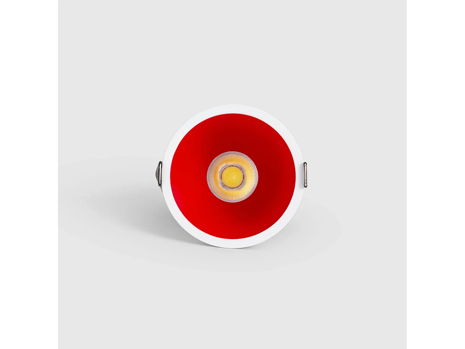 Faretto Downlight LED 5-7W Conico Areni Foro Ø 75 mm | Bianco Naturale 4000K | Rosso