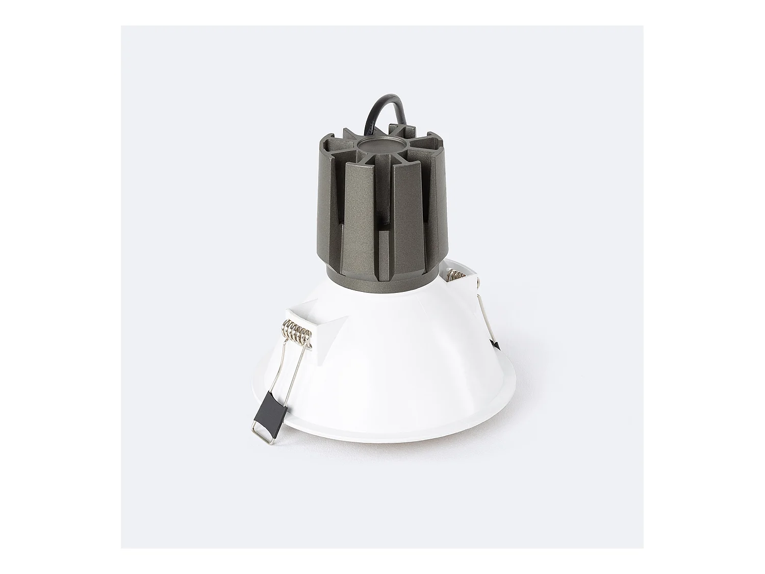 Faretto Downlight LED 9-12W Conico Areni Foro Ø 100 mm 4000K Bianco Bianco Naturale 12 W