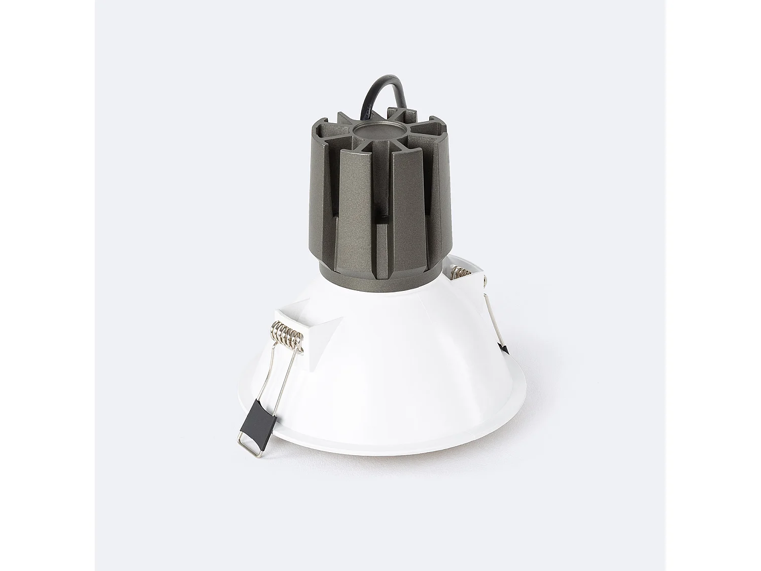 Foco Downlight LED 9W / 12W Cónico Areni Corte Ø 100 mm 2700K Blanco Blanco Cálido 12 W