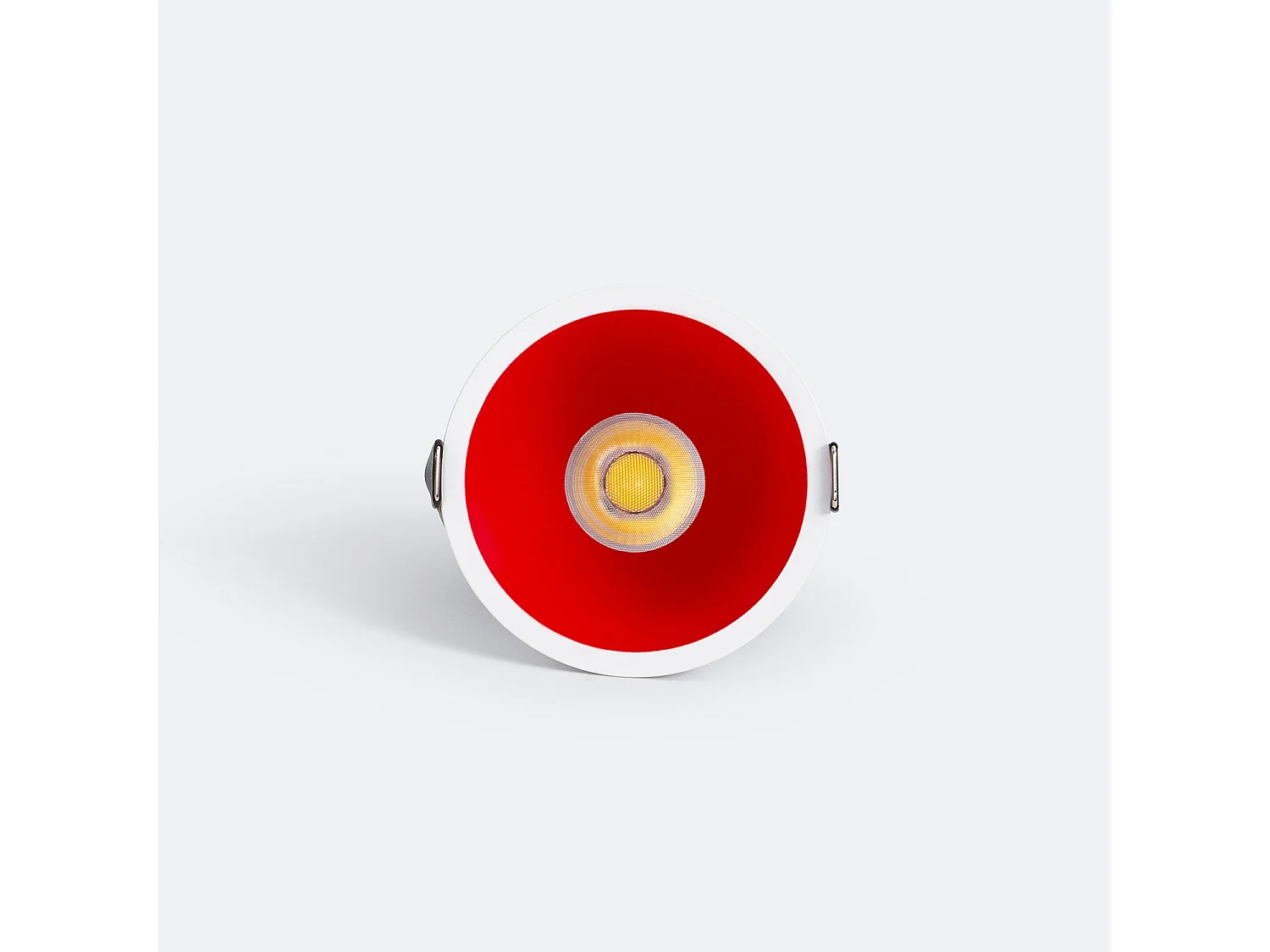 Faretto Downlight LED 5-7W Conico Areni Foro Ø 75 mm 3500K Rosso Bianco Caldo 5 W